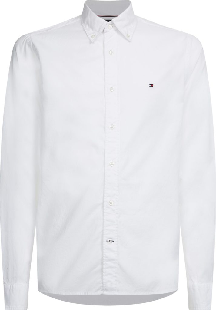 markowa koszula męska w kolorze białym