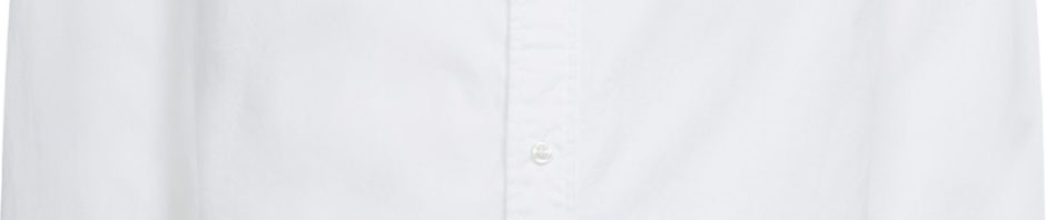 markowa koszula męska w kolorze białym